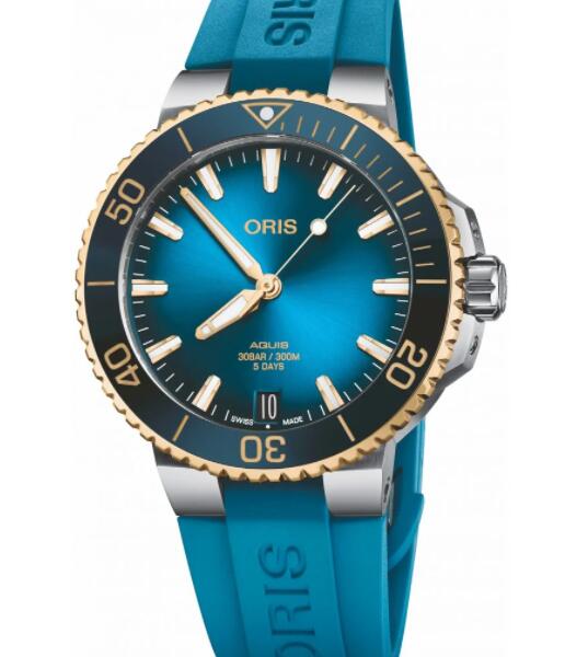 Oris Aquis Date Calibre 400 Replica Watch 01 400 7769 6355-07 4 22 75FC